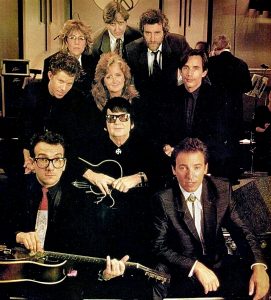 Roy Orbison with back-up artists - A Black and White Night