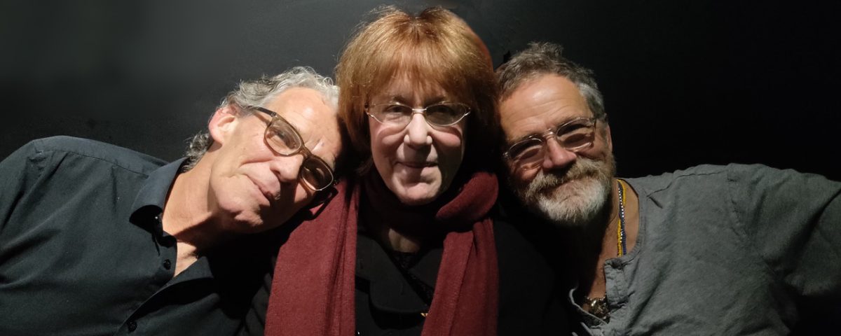 Musicians Billy Watts and Taras Prodaniuk with singer/songwriter Jennifer Warnes - 12.26.24